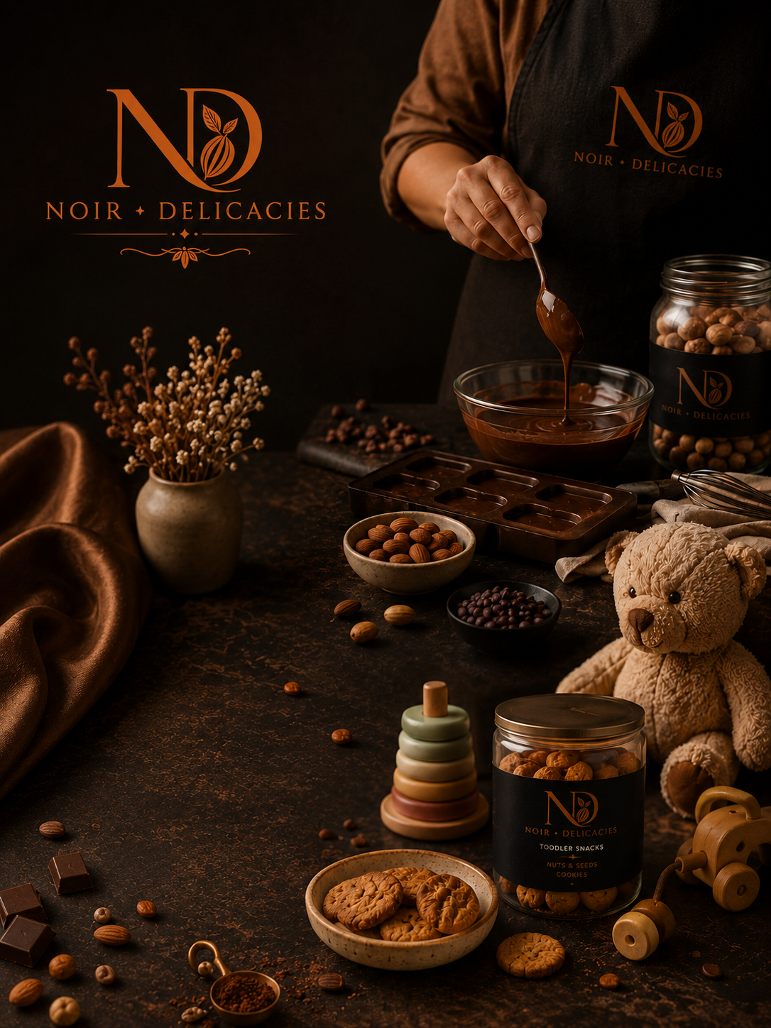 Noir Delicacies — Luxury in Every Bite